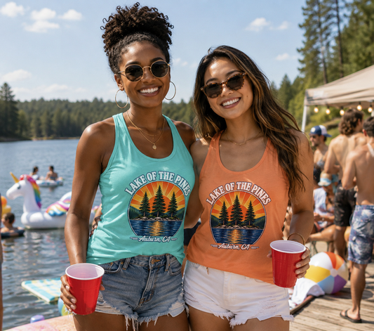 LOP Women’s fitted racerback tank top