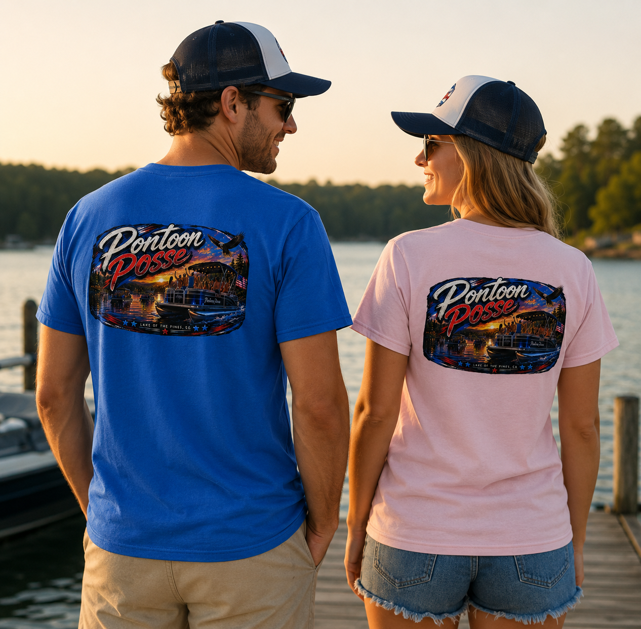 Pontoon Posse Unisex classic tee